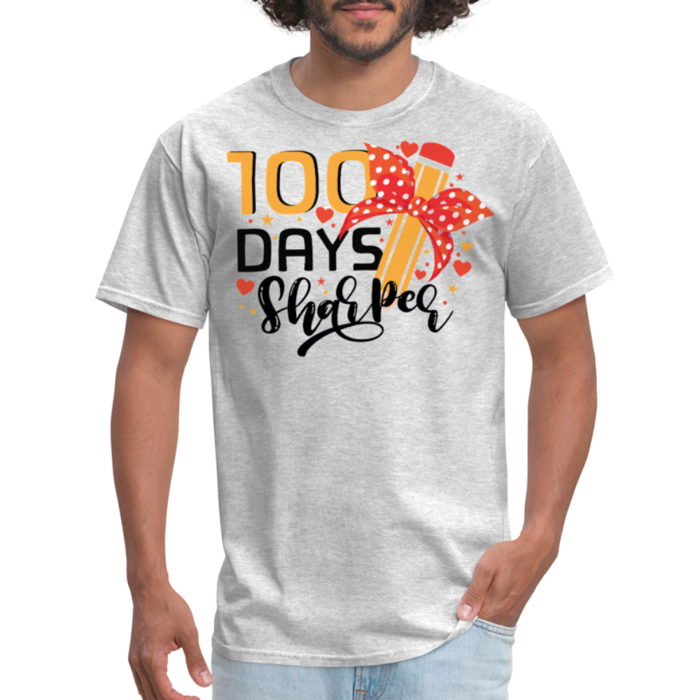 100 Days Of School Shirt For Teachers Unisex T-shirt - heather gray