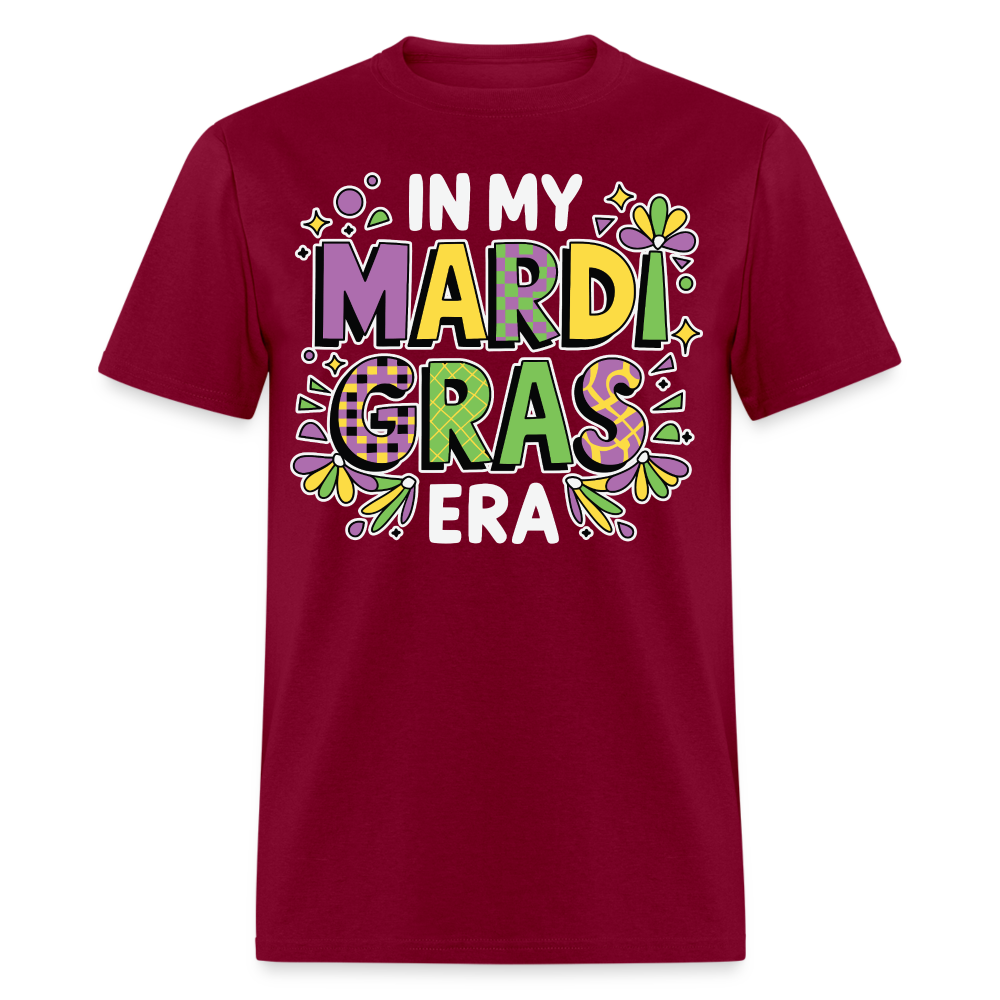 Mardi Gras Party Outfit For Women And Men Funny Mardi Gras T-shirt - burgundy