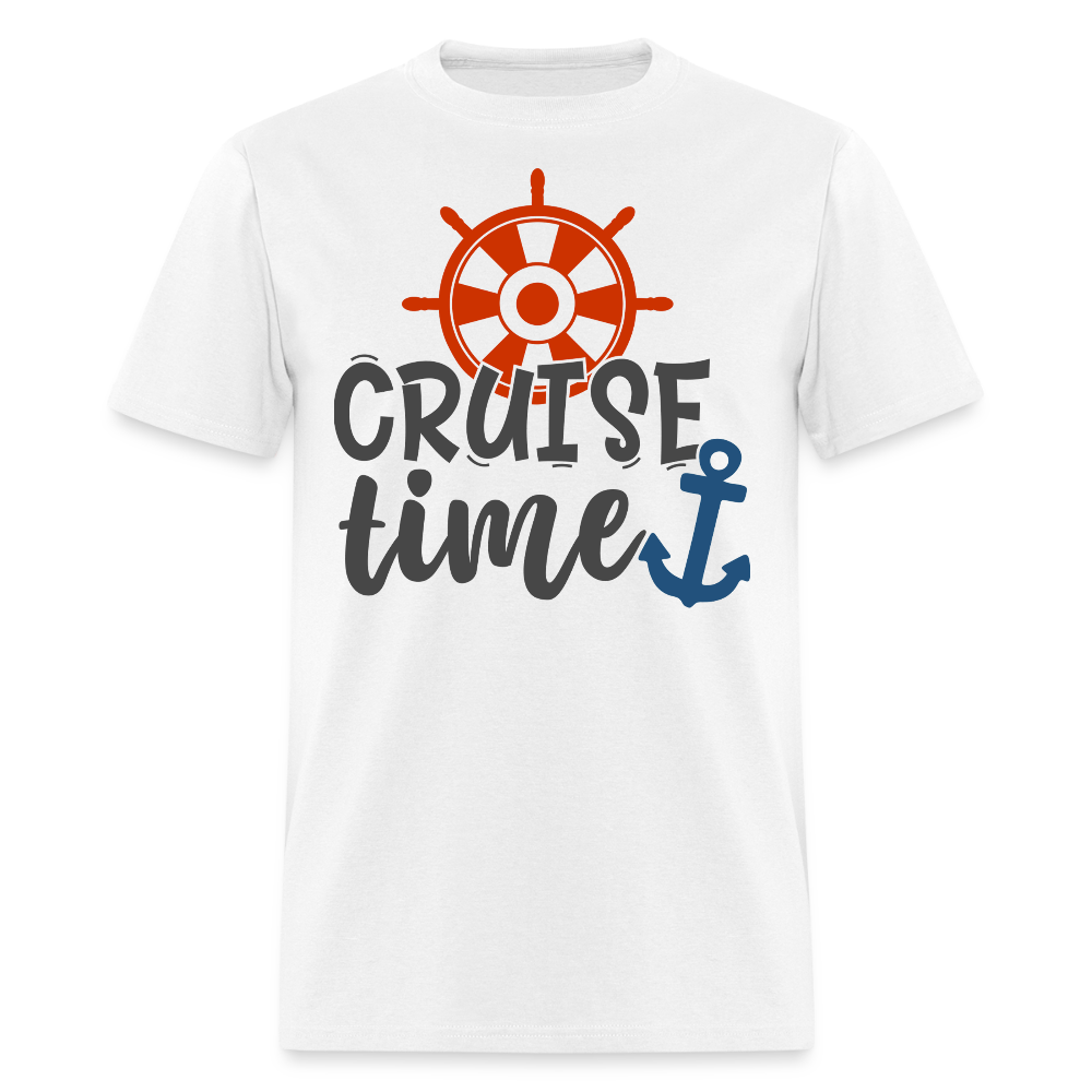 Nautical Cruise Vacation T-shirt - white