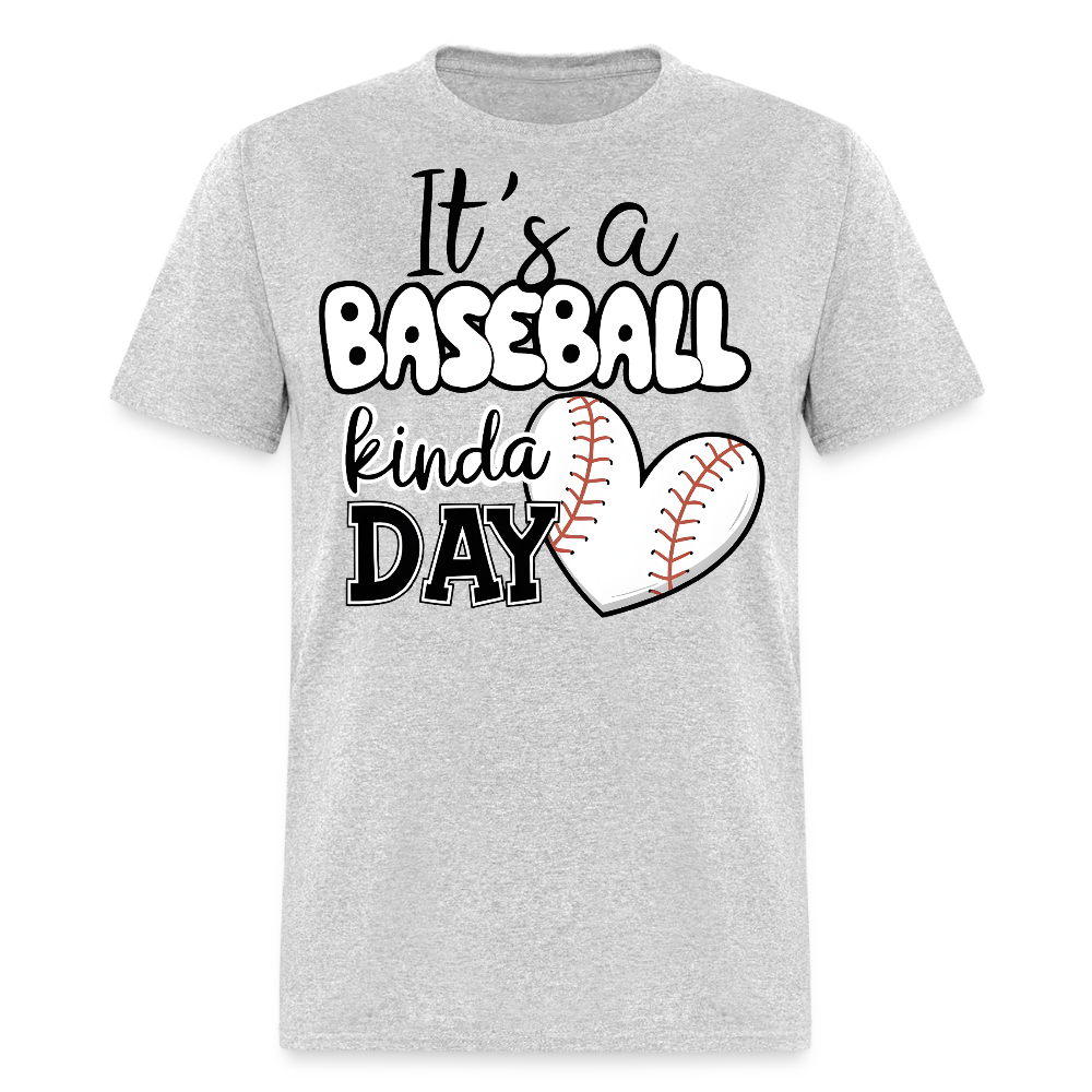 Cute Baseball Tee For Game Day T-shirt - heather gray