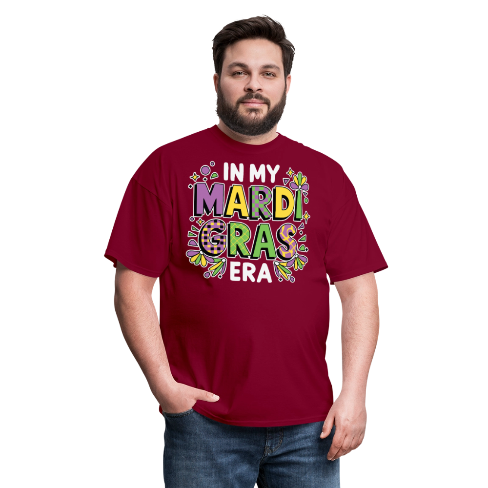 Mardi Gras Party Outfit For Women And Men Funny Mardi Gras T-shirt - burgundy