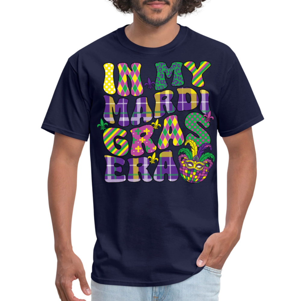 New Orleans Festival Shirt In My Madri Gras Era T-shirt - navy