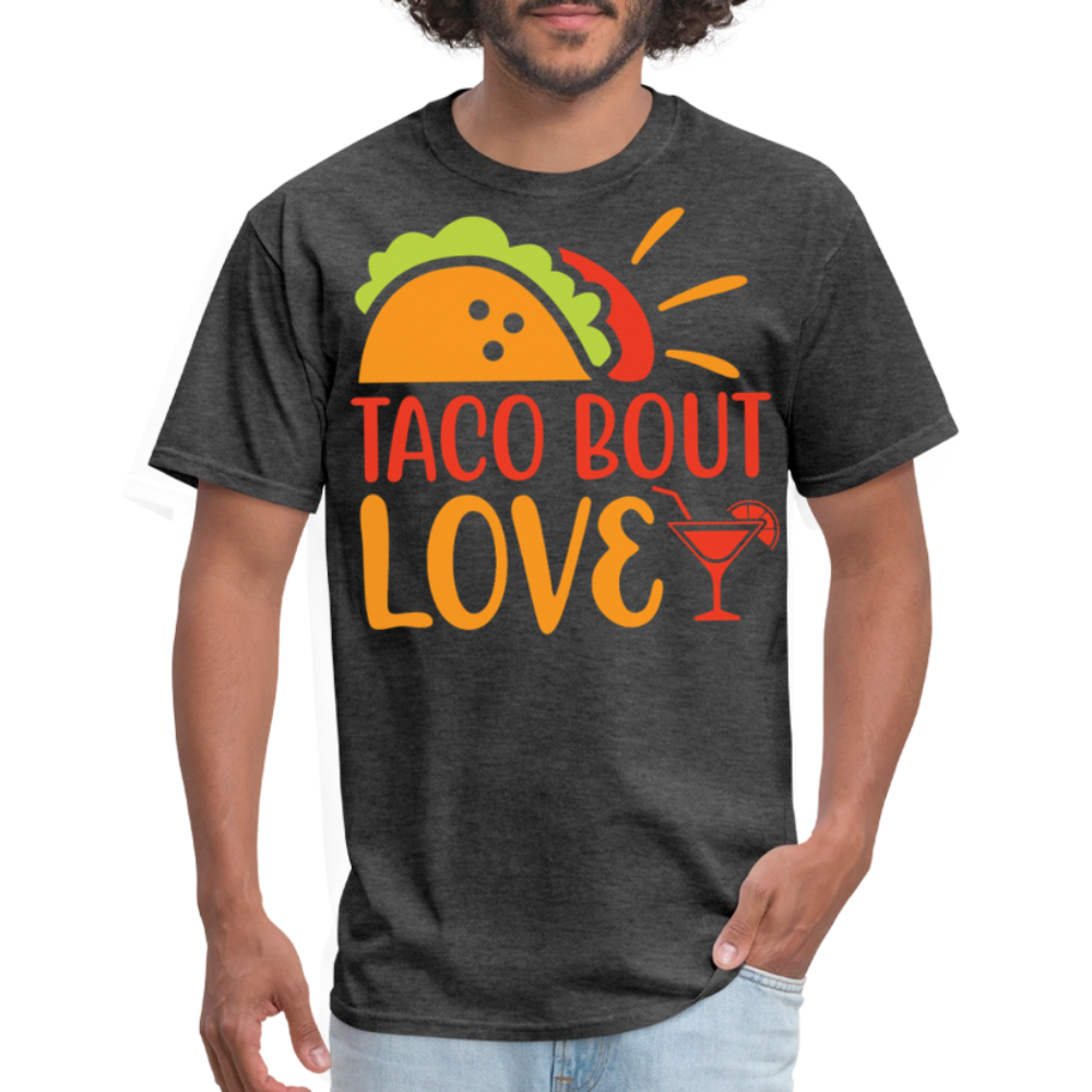 Taco Tuesday Party Outfit Ideas Mexican Food Lover Funny T-shirt - heather black