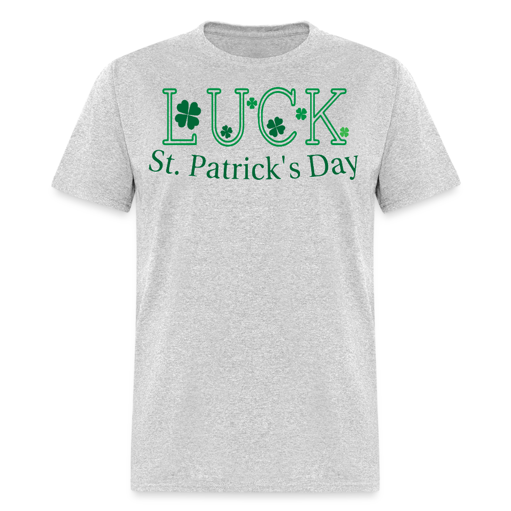 Irish Shamrock St Patrick’s Day Lucky T-shirt - heather gray