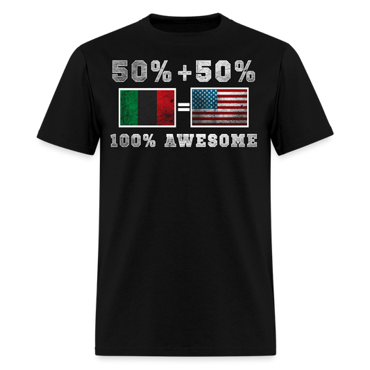 Cultural Identity African American Heritage T-Shirt - black