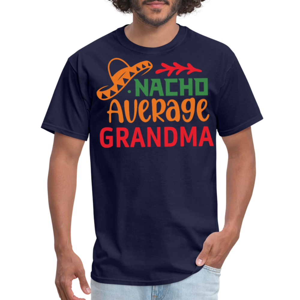 Best Gift For Grandmothers Who Love Tacos Funny Grandma T-shirt - navy