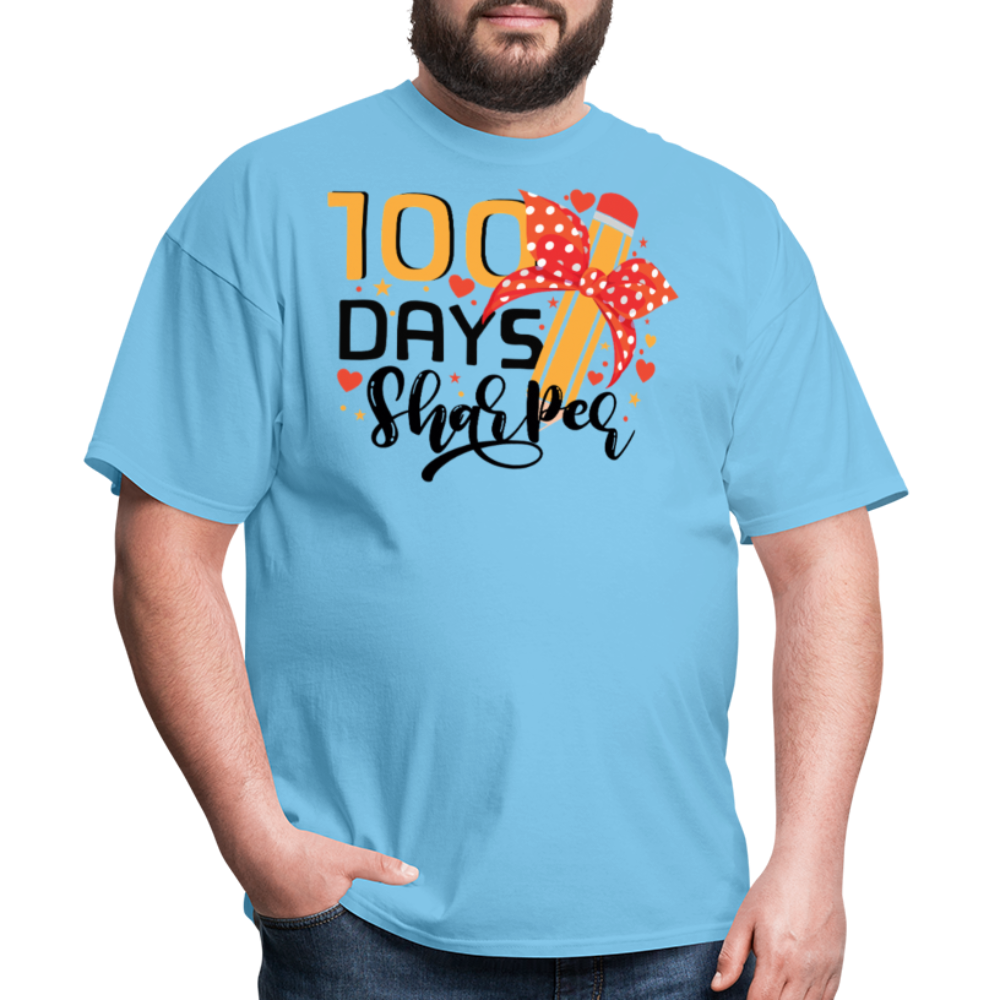 100 Days Of School Shirt For Teachers Unisex T-shirt - aquatic blue