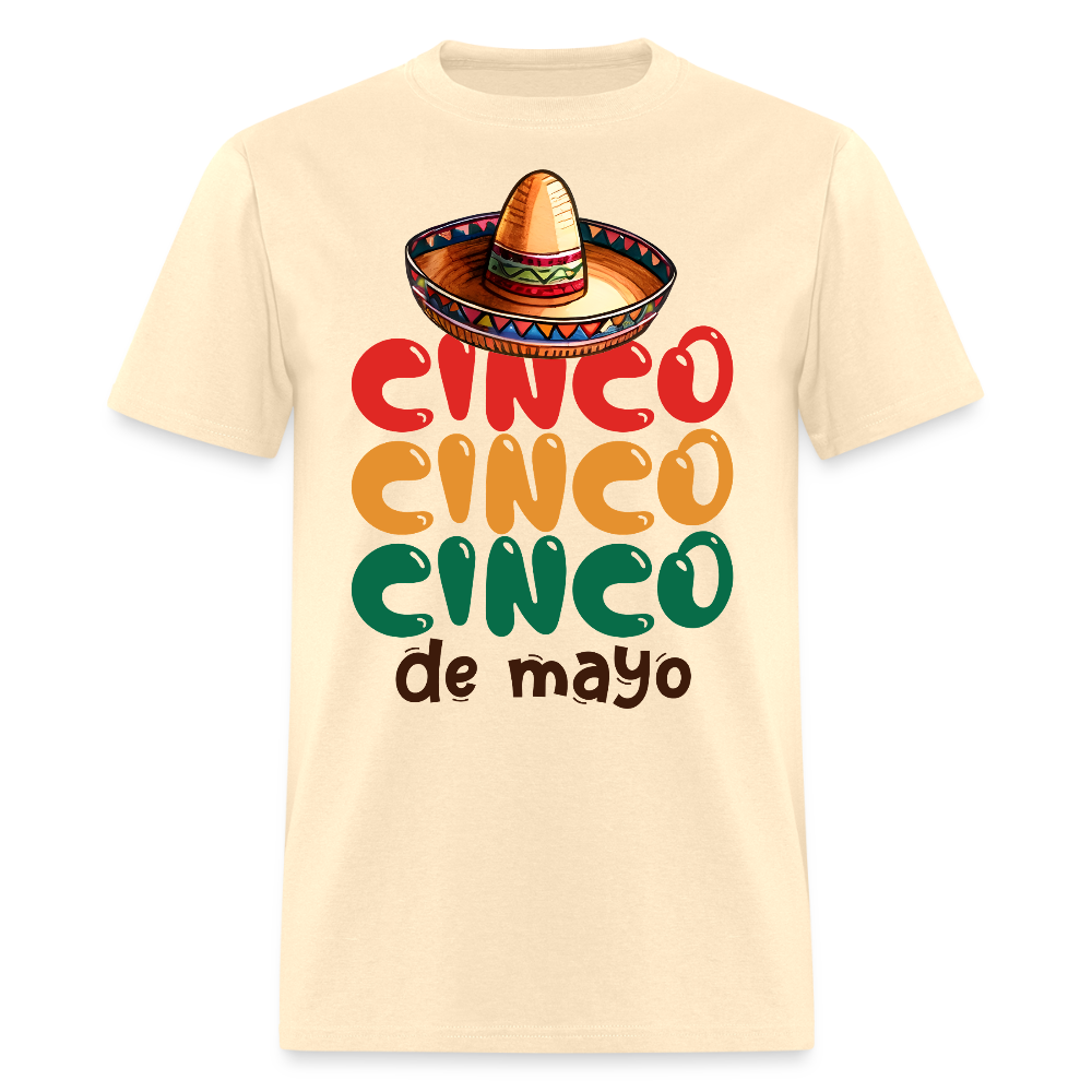 Mexican Party Outfit For Cinco De Mayo T-shirt - natural