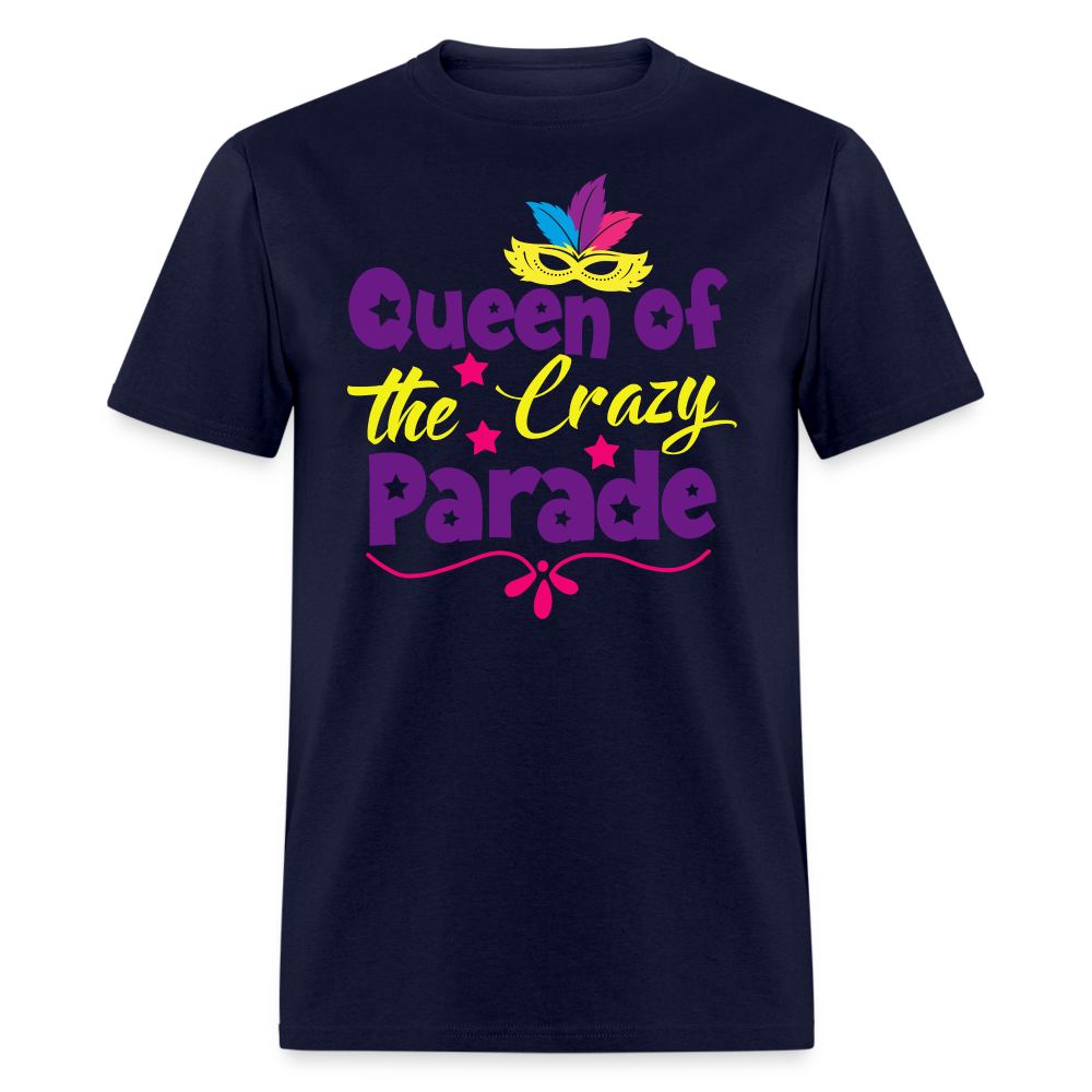 Women’s Crazy Parade Festival Tee Queen Of The Parade T-shirt - navy