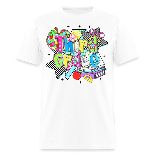 Third Grade Back To School Teacher Gifts T-Shirt - white
