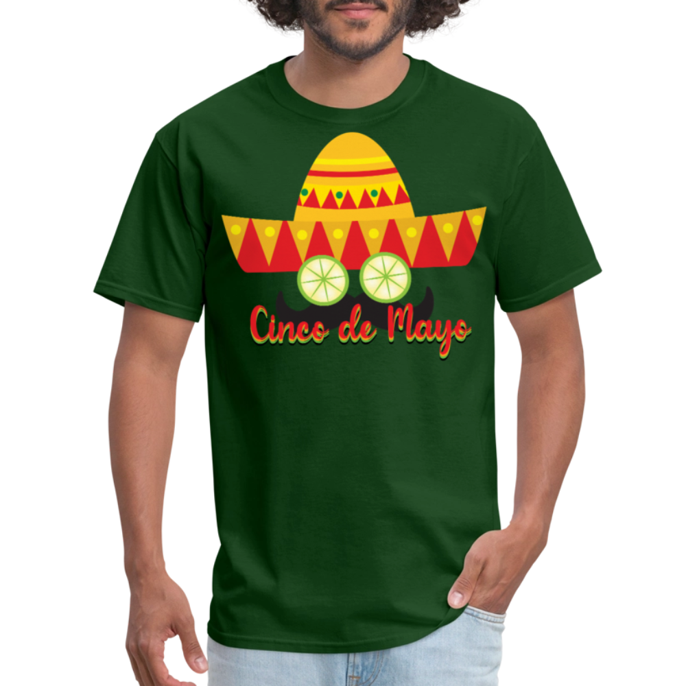 Mexican Fiesta themed Apparel For Cinco de Mayo T-shirt - forest green