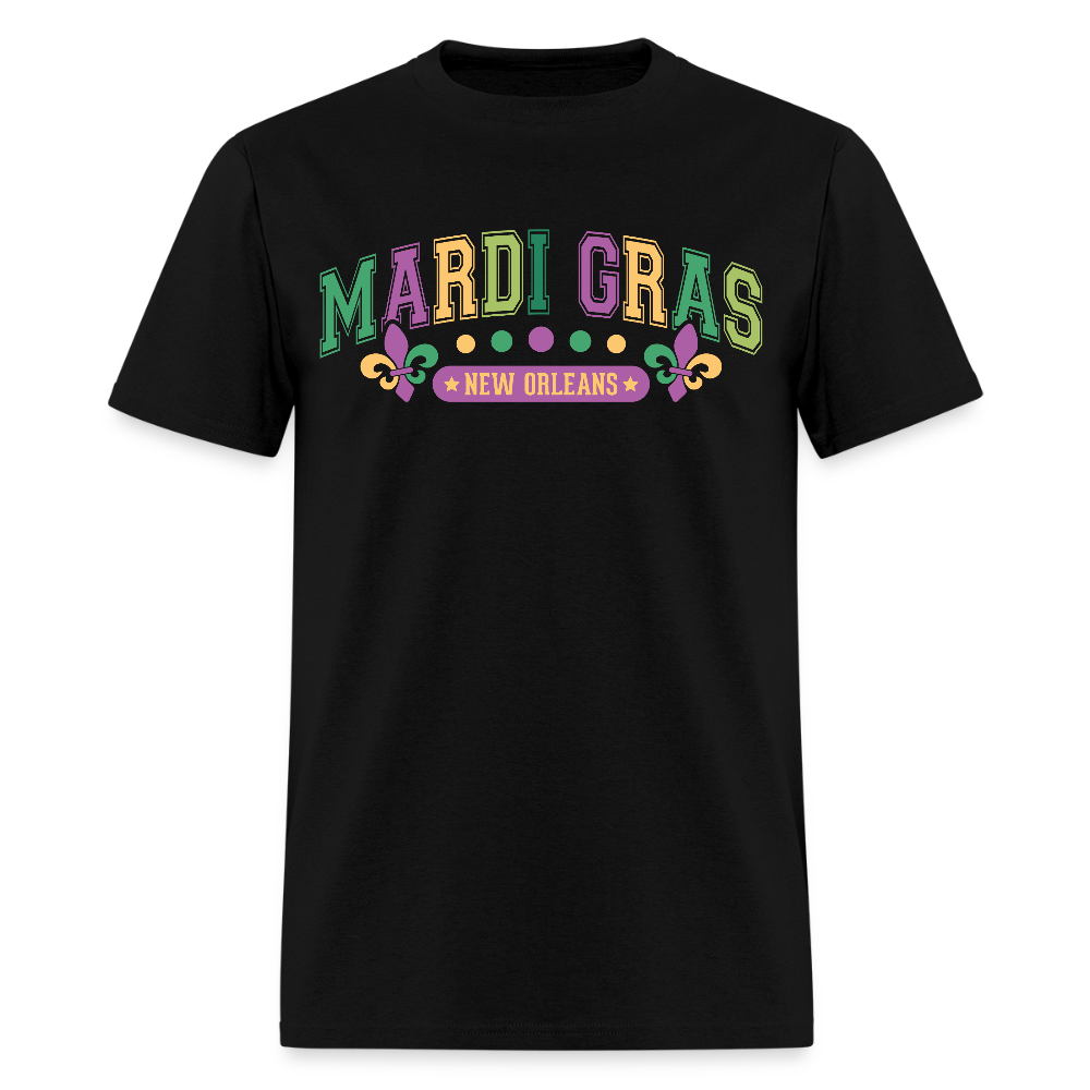 New Orleans Party Outfit for Mardi Gras Unisex T-shirt - black