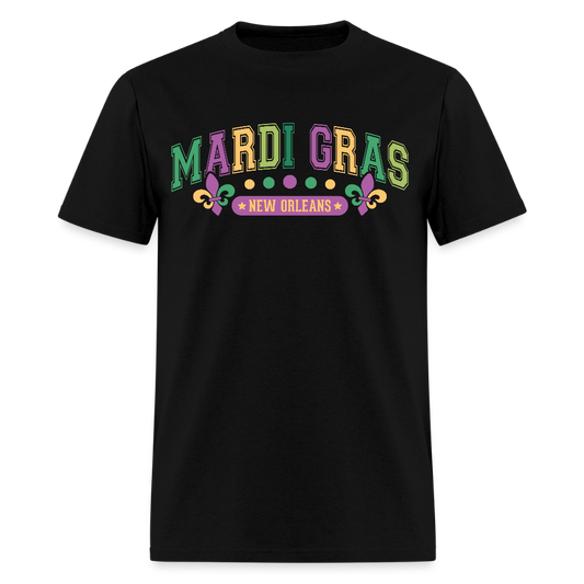 New Orleans Party Outfit for Mardi Gras Unisex T-shirt - black