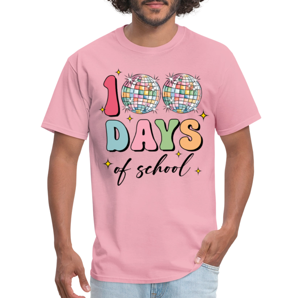 Colorful Teacher Appreciation Gifts Best 100Days Of School T-shirt - pink