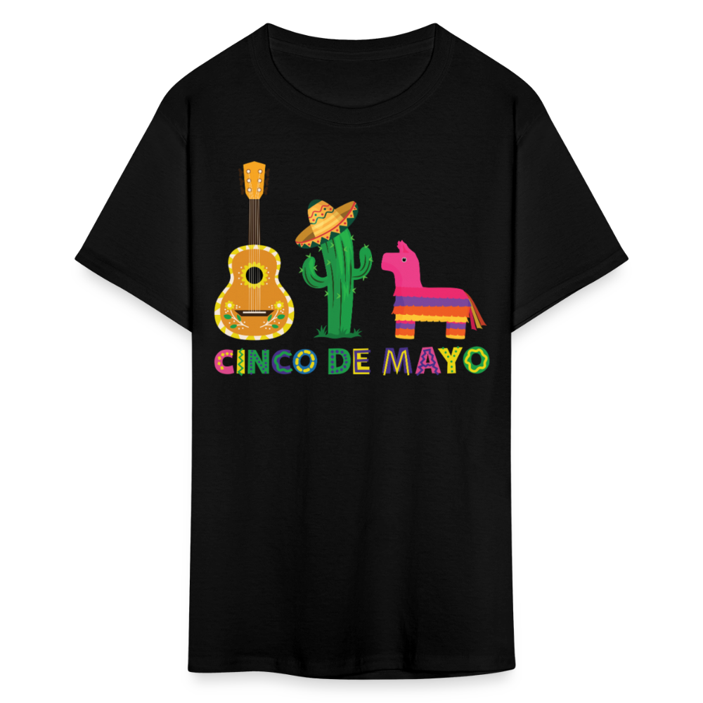 Cinco De Mayo Party Outfit Funny Mexican Fiesta T-shirt - black