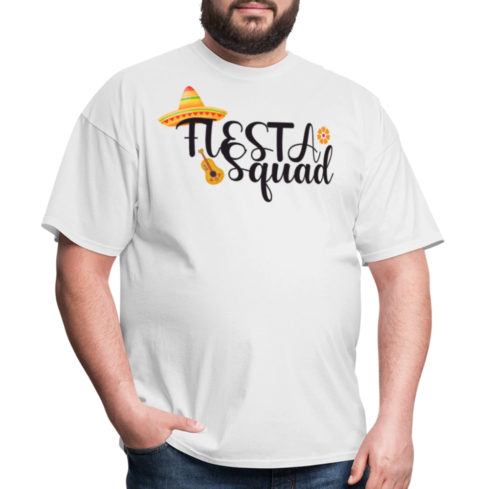 Fiesta Squad Matching Shirts For Cinco De Mayo Mexican Party T-shirt - white