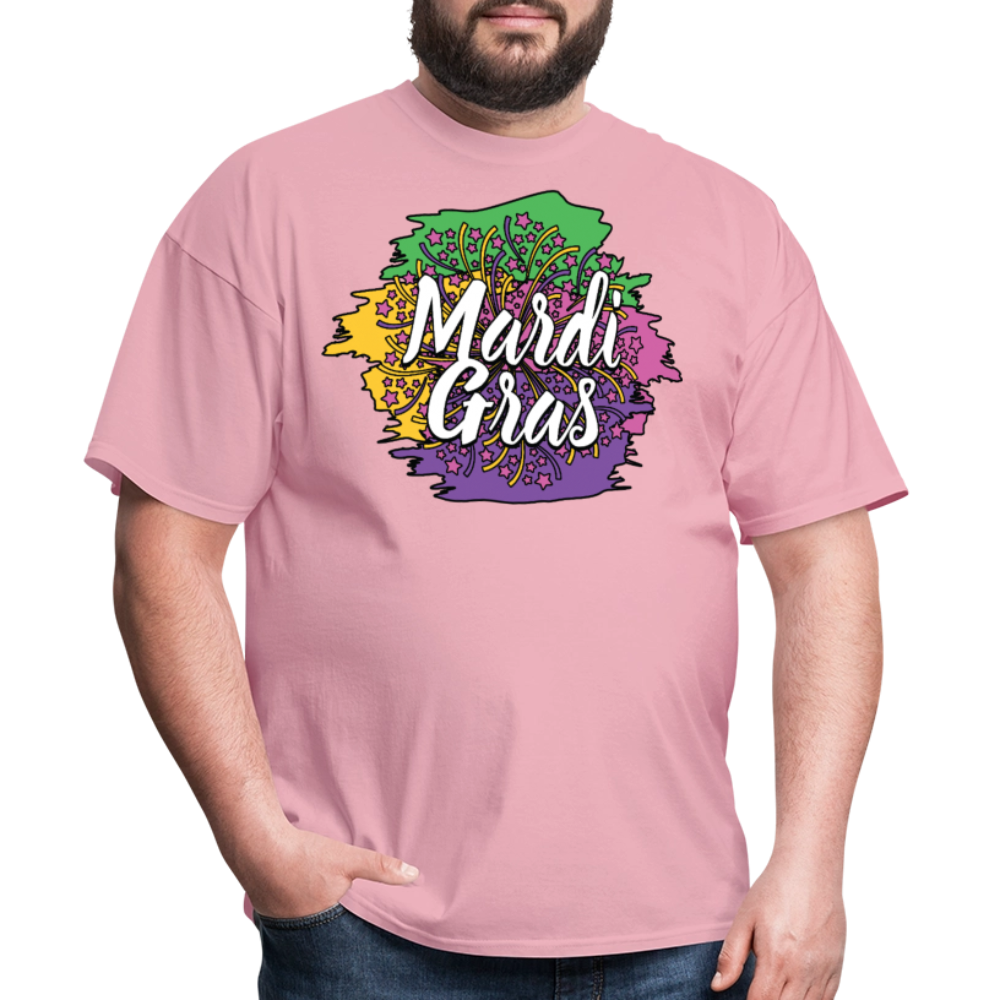 Mardi Gras Graphic Shirt For Men and Women Funny and Trendy Mardi Gras T-Shirt - pink