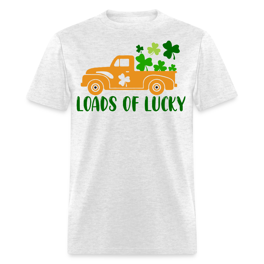 Loads of Lucky St Patrick’s Day T-shirt - light heather gray