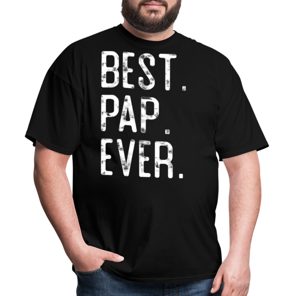 Best Pap Ever For Father’s Day Gift T-shirt - black