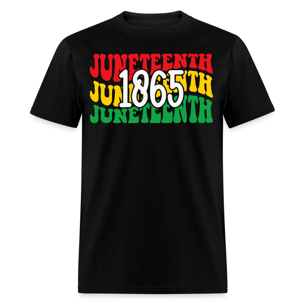 Juneteenth 1865 Black History Pride T-shirt - black