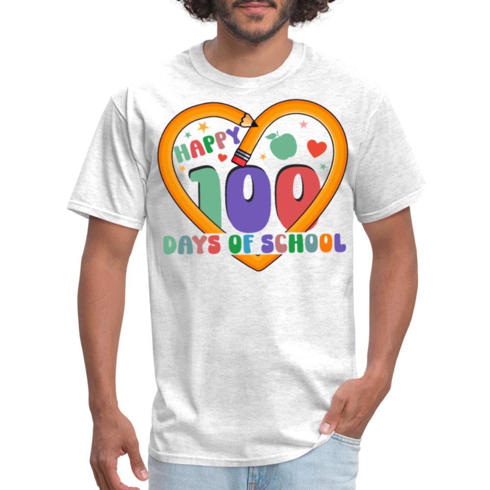 Best 100 Days Of School Gifts For Teachers Unisex T-Shirt - light heather gray