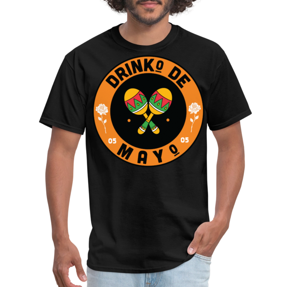 Drinko De Mayo Party Outfit Cinco De Mayo Drinking T-shirt - black