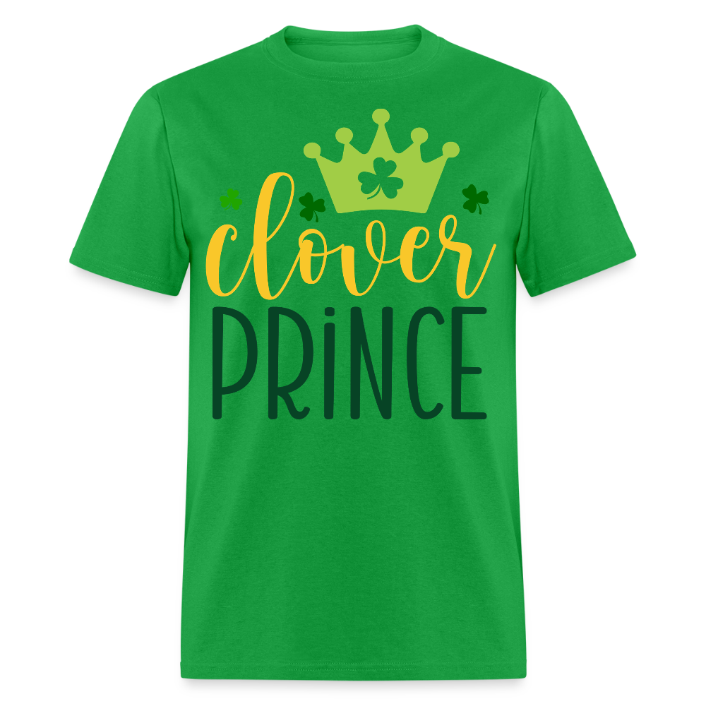 Clover Prince St Patrick’s Day T-shirt - bright green