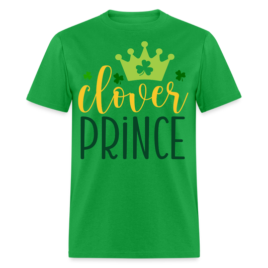 Clover Prince St Patrick’s Day T-shirt - bright green