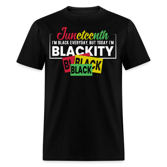 Juneteenth Black Pride Black Empowerment T-shirt - black