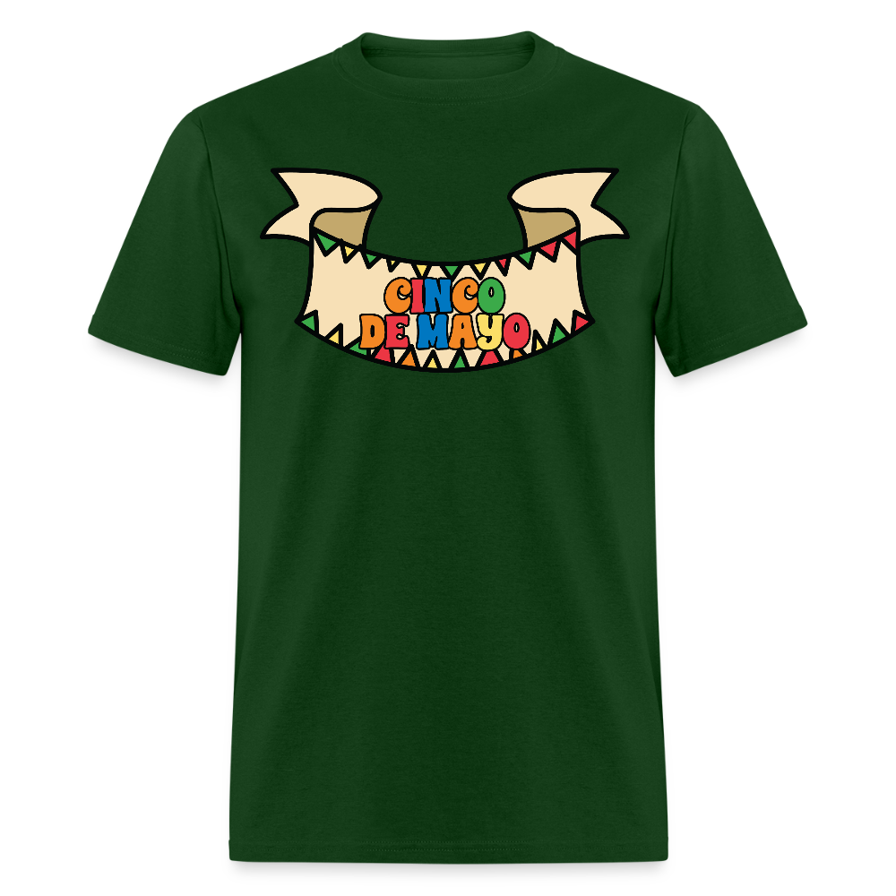 Best Festive Cinco De Mayo Outfits For Parties T-Shirt - forest green