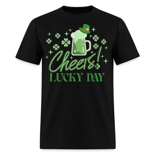 Lucky Day St Patrick’s Drinking Team T-shirt - black