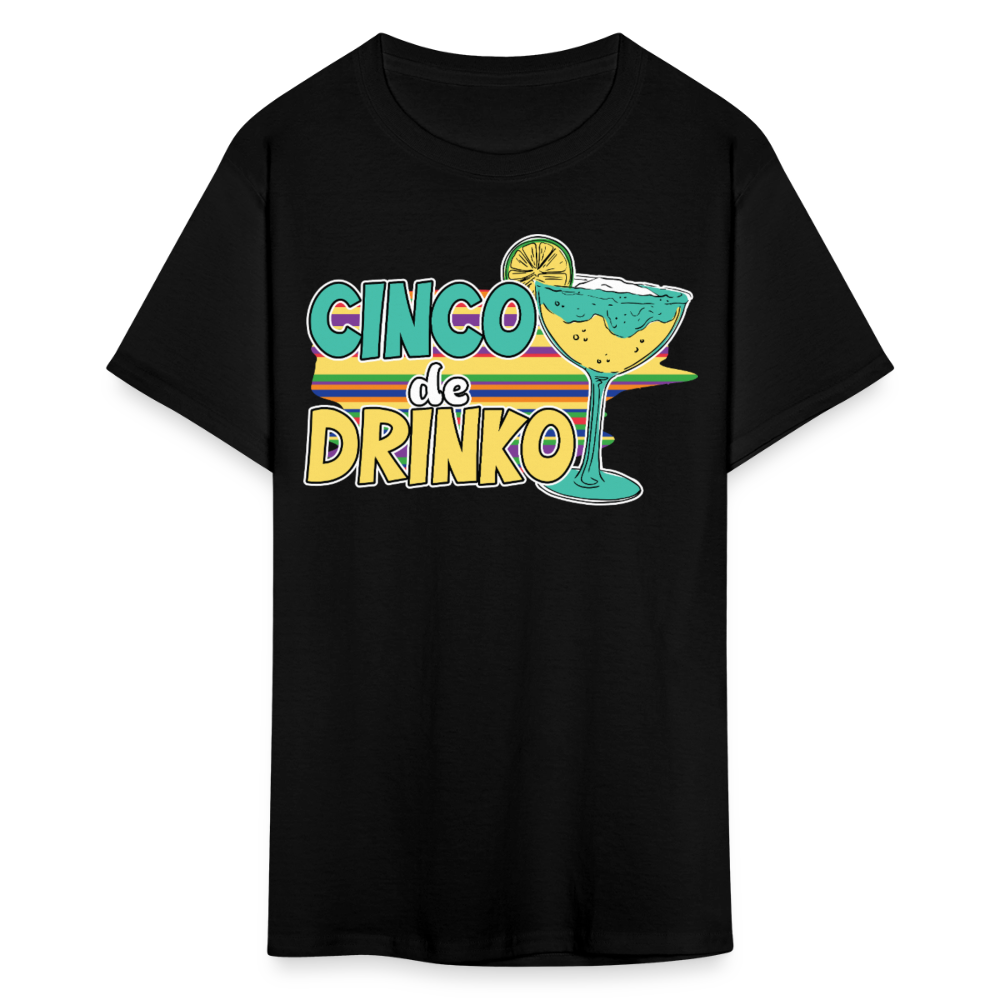 Margarita Party Funny Cinco De Mayo Drinking T-shirt - black