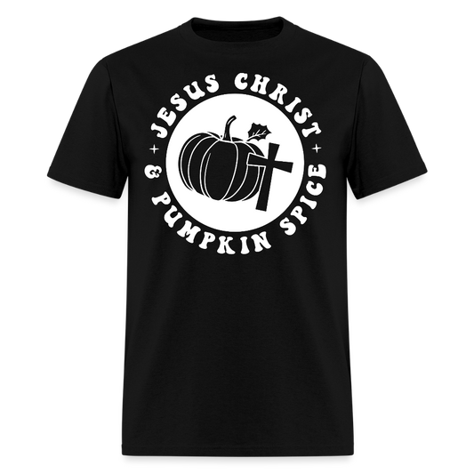 Jesus Christ Pumpkin Spice T-Shirt - black