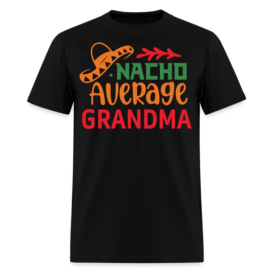 Best Gift For Grandmothers Who Love Tacos Funny Grandma T-shirt - black