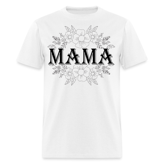 Floral Mama Tee for Mother’s Day T-shirt - white