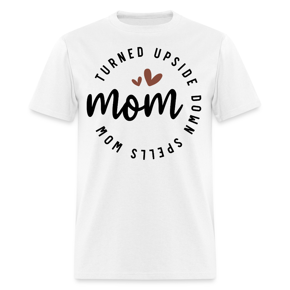 Mom Appreciation Gift With Heart Design T-shirt - white