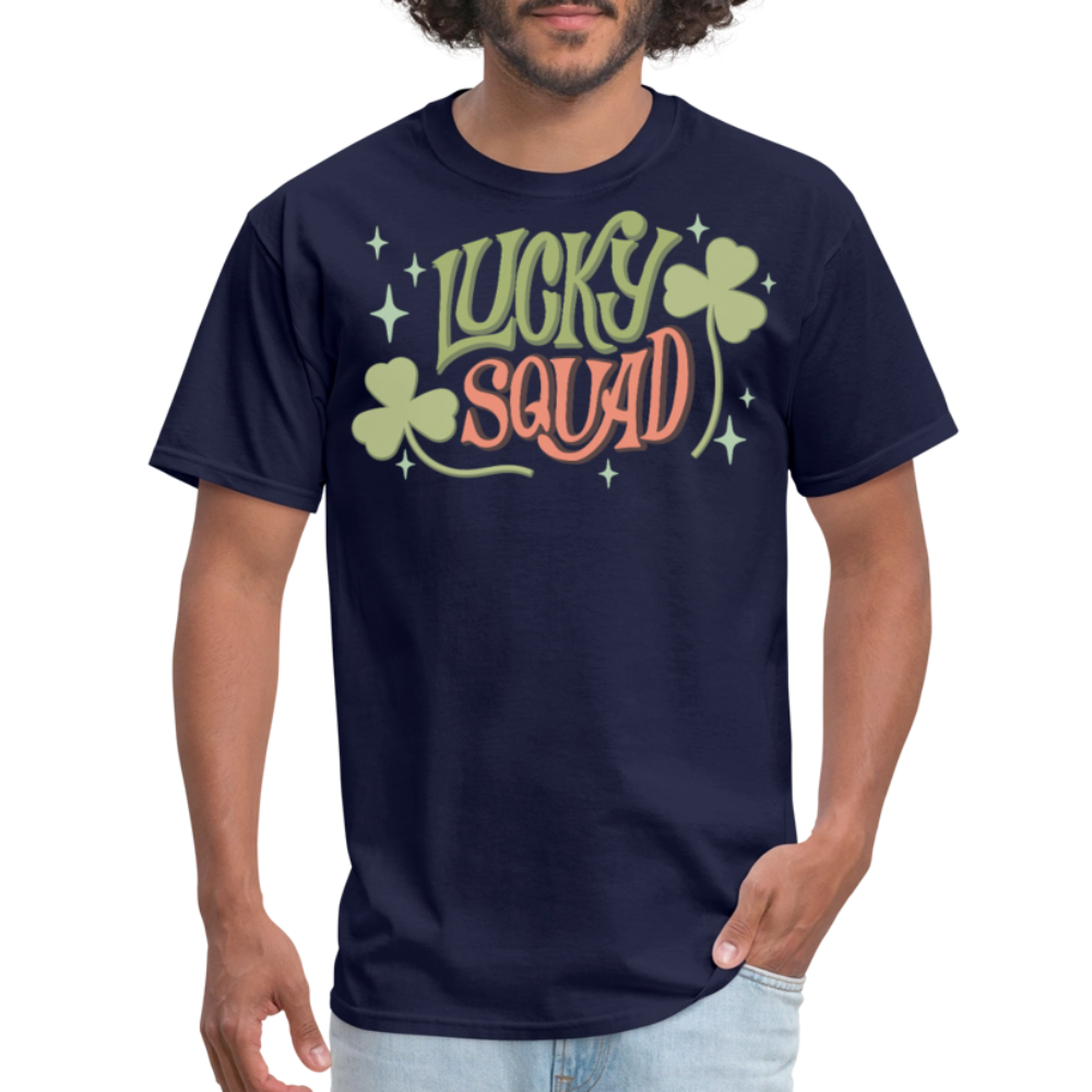 Lucky Squad St Patrick’s Day T-shirt - navy