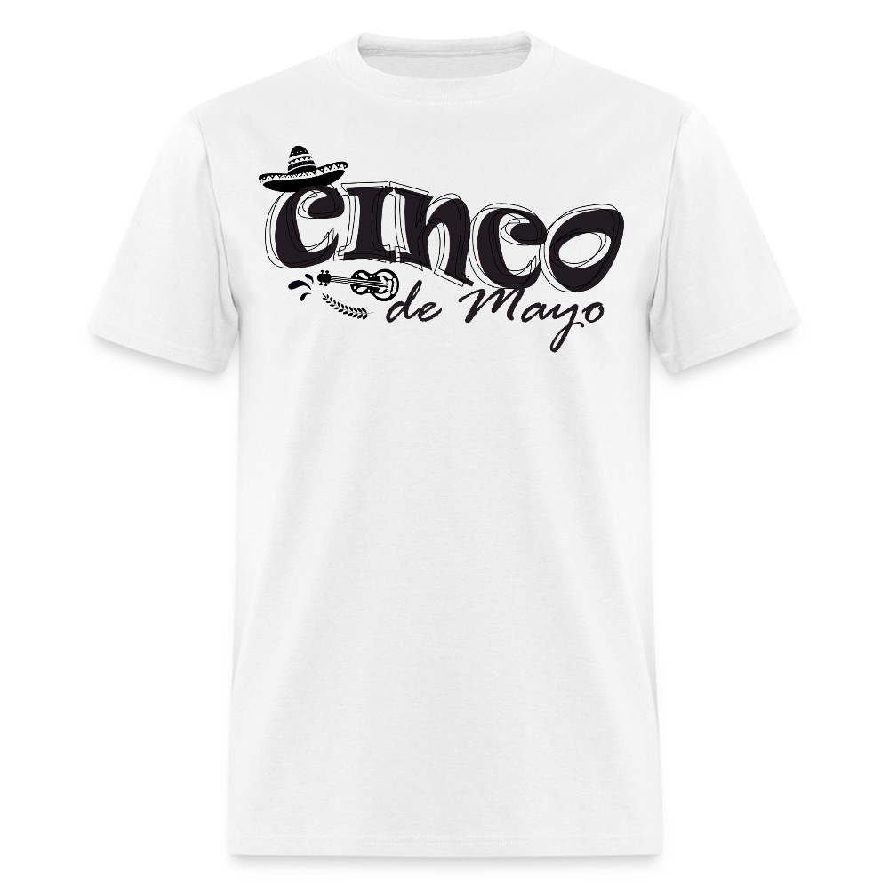 Funny Cinco de Mayo Graphic Tee Mexican Heritage Festival T-shirt - white