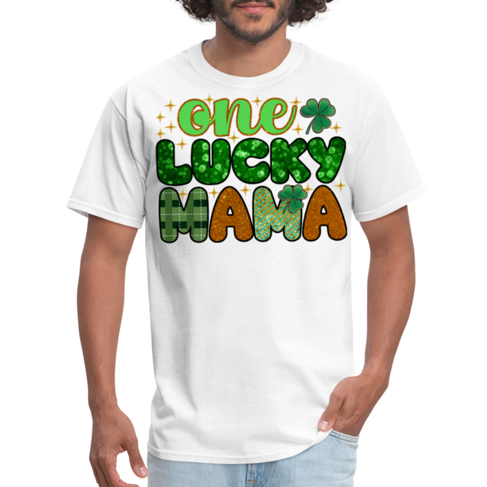 One lucky Mama St Patrick’s Day Women T-shirt - white