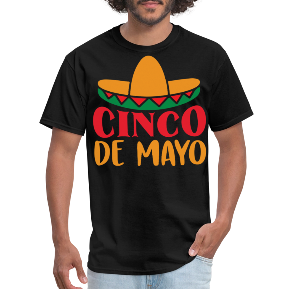 Best Cinco de Mayo Tee For Celebrations Mexican Festival T-shirt - black