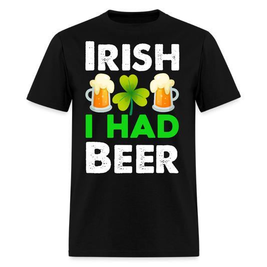 Irish Pub Party Outfit Funny Beer T-shirt - black
