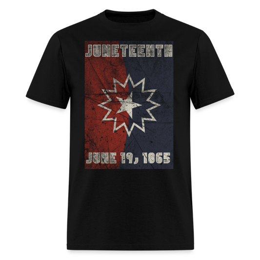 Juneteenth June 19 1865 Emancipation T-Shirt - black