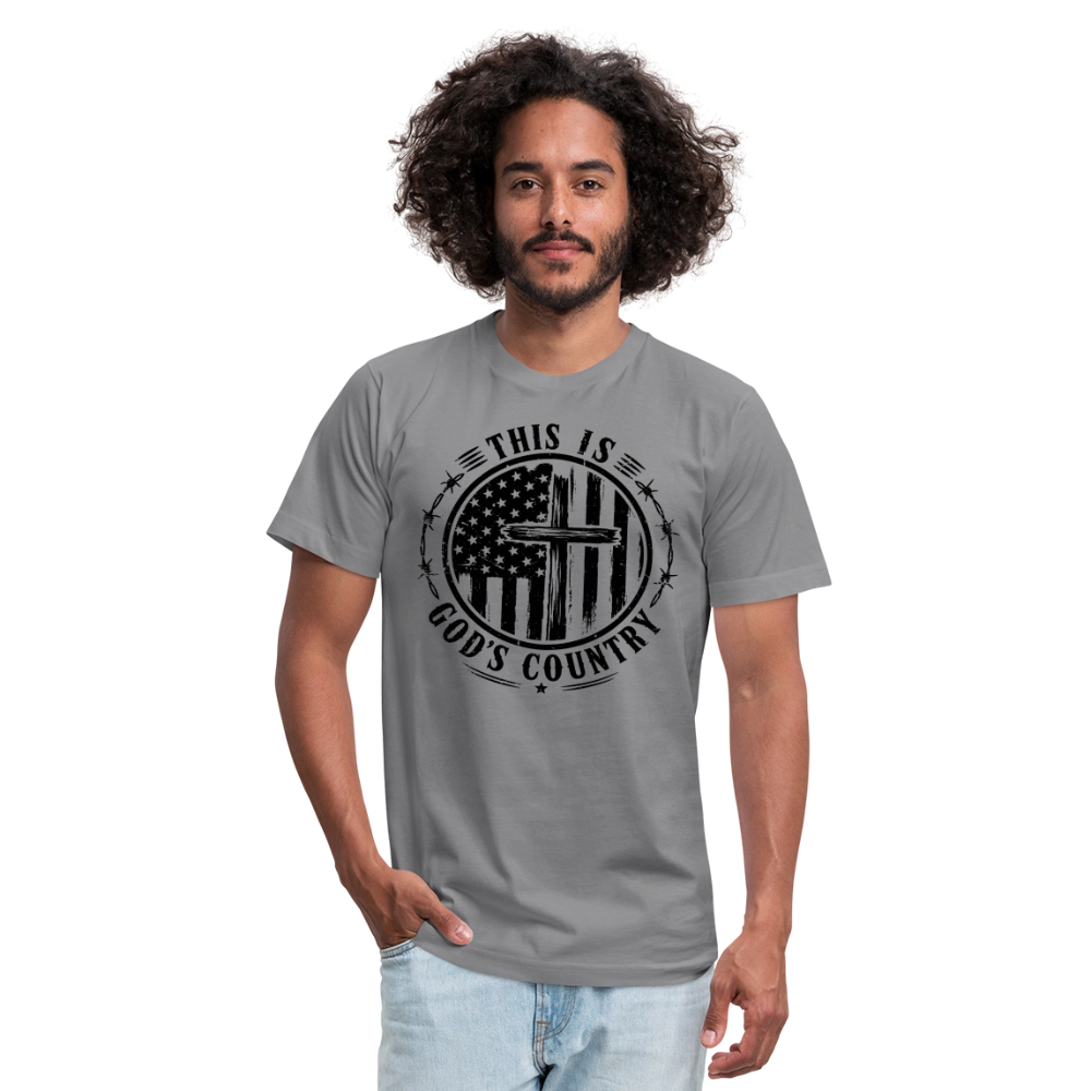 This Is God's Country T-Shirt | Bella + Canvas Unisex Tee - slate