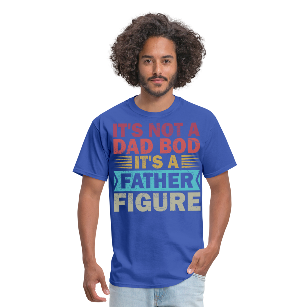 Funny Dad Bod Shirt for Father's Day Clasic T-shirt - royal blue