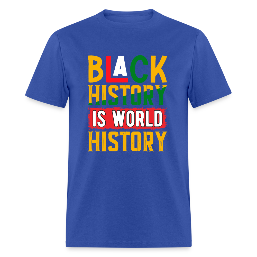 Black history Shirt For Cultural Pride Black Empowerment T-shirt - royal blue