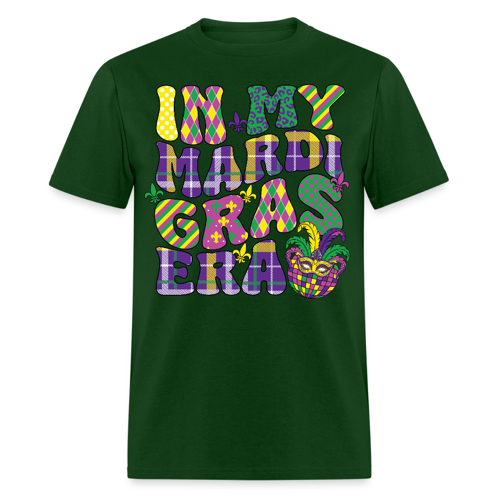 New Orleans Festival Shirt In My Madri Gras Era T-shirt - forest green