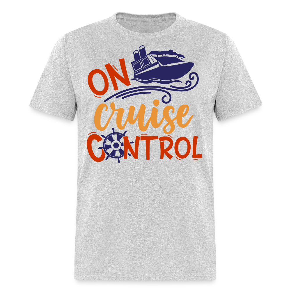 Nautical Cruise Vacation Tee For Travelers T-shirt - heather gray
