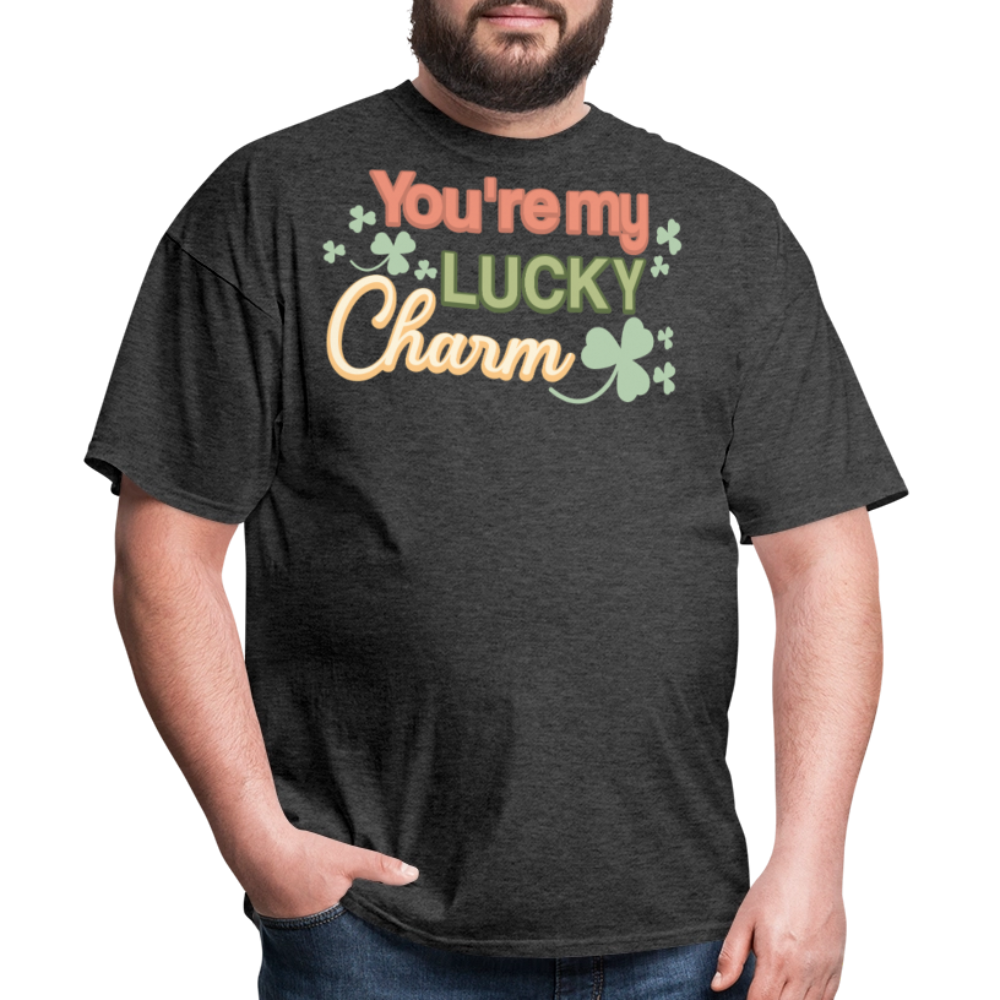 You're My Lucky Charm St Patrick’s T-shirt - heather black