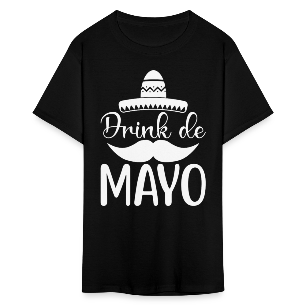 Drink De Mayo Party Shirt Cinco de Mayo Drinking T-shirt - black