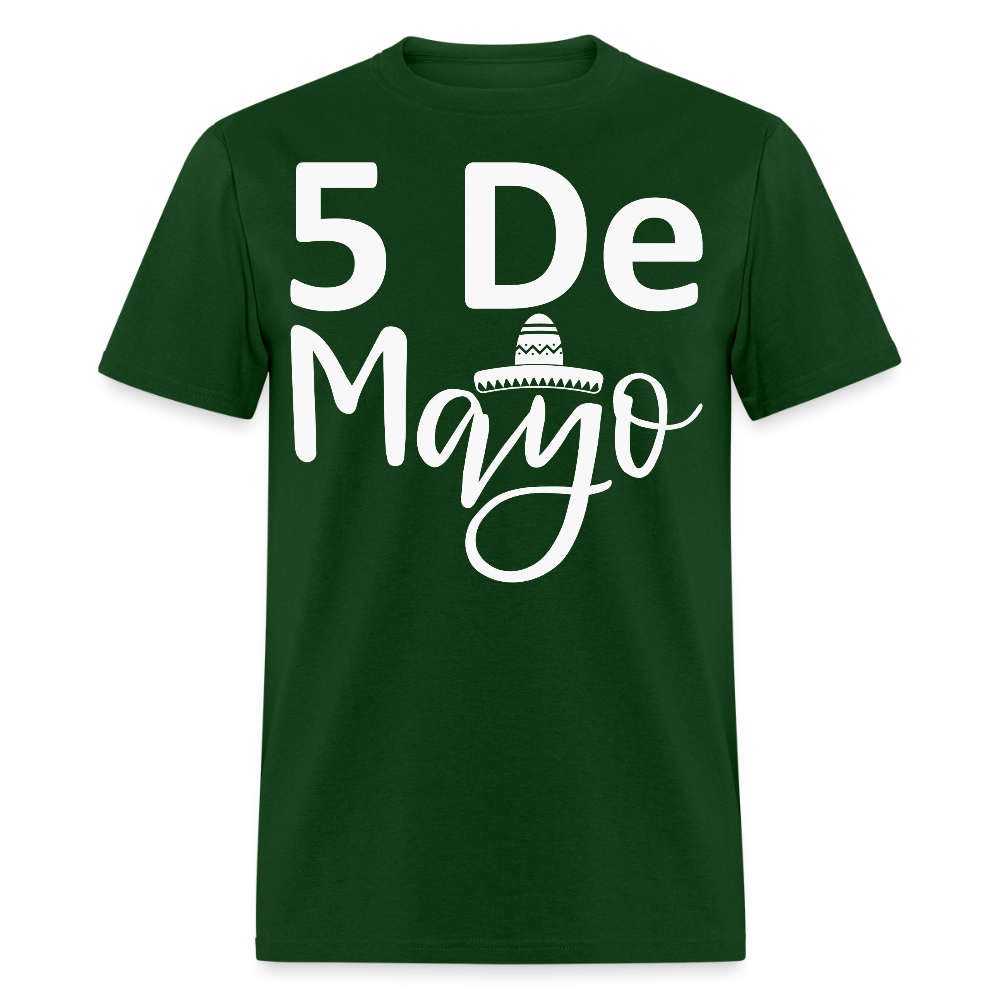 5 De Mayo Celebration Outfit Cinco de Mayo Party T-shirt - forest green